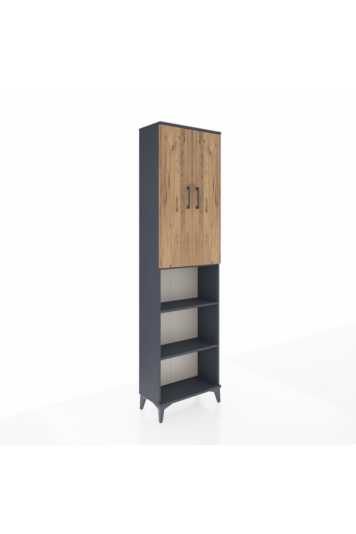 Arges Dolap 3 Raflı 2 Kapaklı Tek Askılı 60x30x221 - S29M207V6A