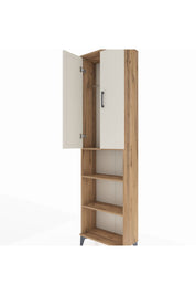 Arges Dolap 3 Raflı 2 Kapaklı Tek Askılı 60x30x221 - S29M207V7A