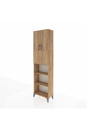 Arges Dolap 3 Raflı 2 Kapaklı Tek Askılı 60x30x221 - S29M207V9A