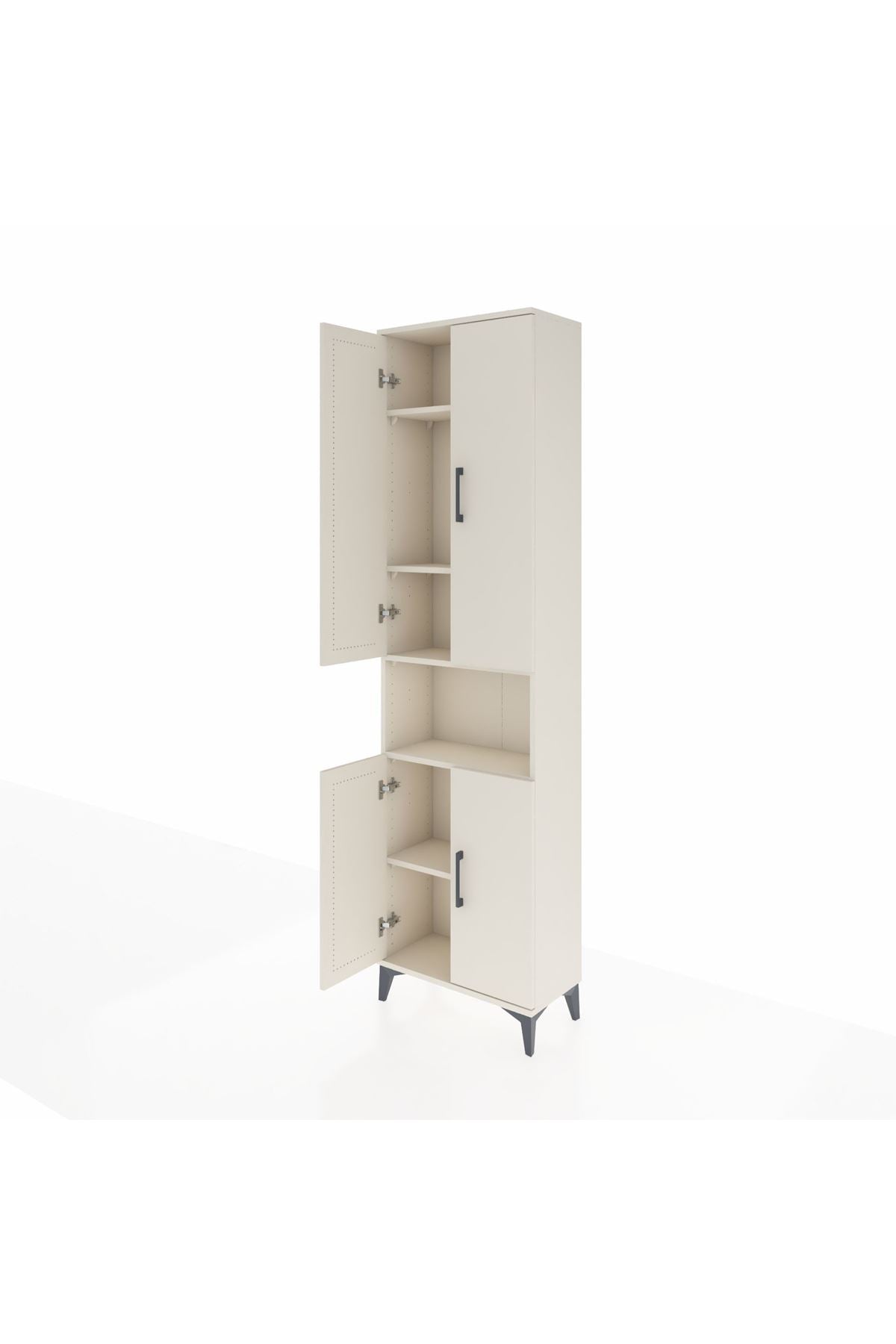 Arges Dolap 5 Raflı 4 Kapaklı 60x30x221 - S29M208V1A