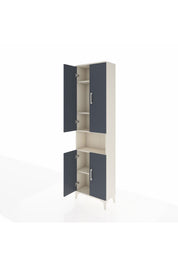 Arges Dolap 5 Raflı 4 Kapaklı 60x30x221 - S29M208V2A