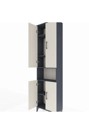Arges Dolap 5 Raflı 4 Kapaklı 60x30x221 - S29M208V4A
