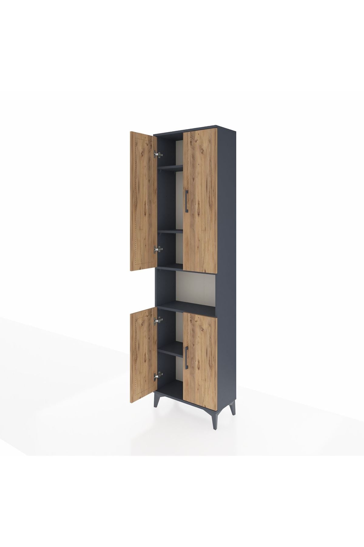 Arges Dolap 5 Raflı 4 Kapaklı 60x30x221 - S29M208V6A