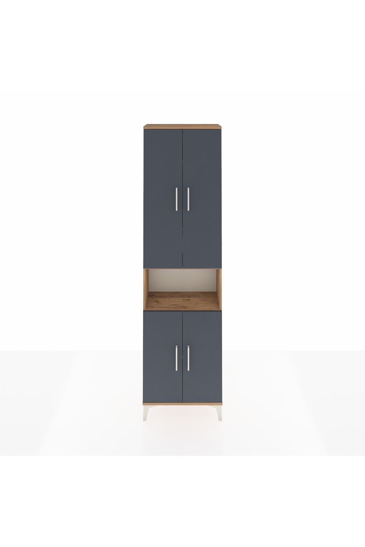Arges Dolap 5 Raflı 4 Kapaklı 60x30x221 - S29M208V8A