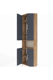 Arges Dolap 5 Raflı 4 Kapaklı 60x30x221 - S29M208V8A
