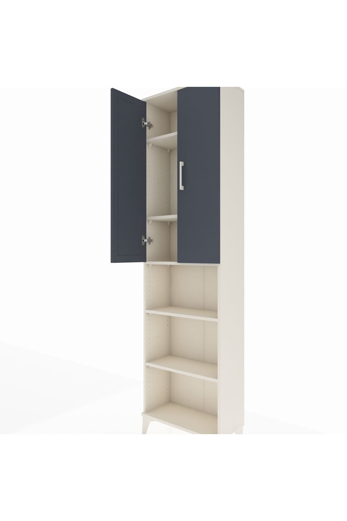 Arges Dolap 5 Raflı 2 Kapaklı 60x30x221 - S29M209V2A