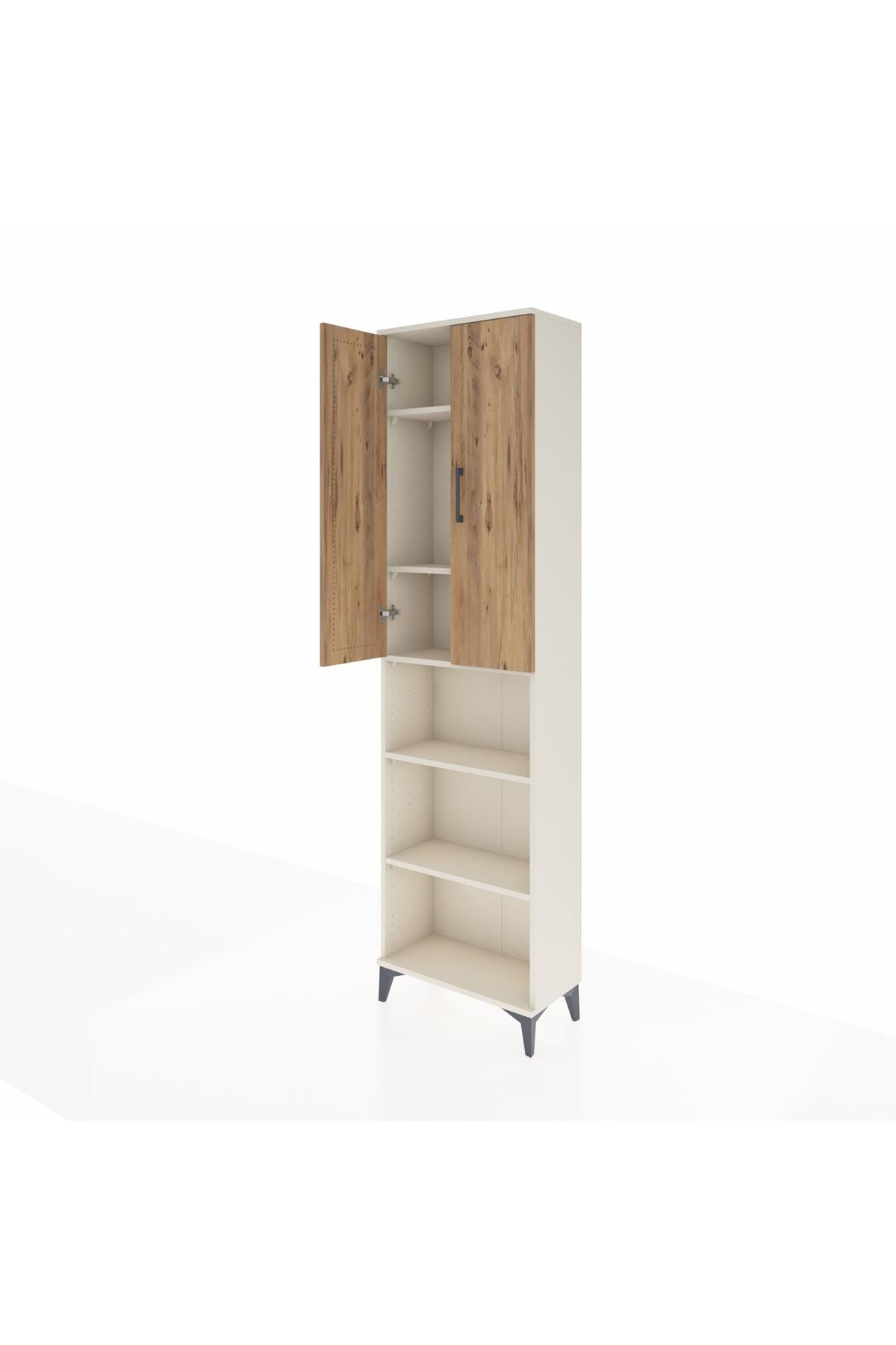 Arges Dolap 5 Raflı 2 Kapaklı 60x30x221 - S29M209V3A