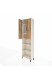 Arges Dolap 5 Raflı 2 Kapaklı 60x30x221 - S29M209V3A