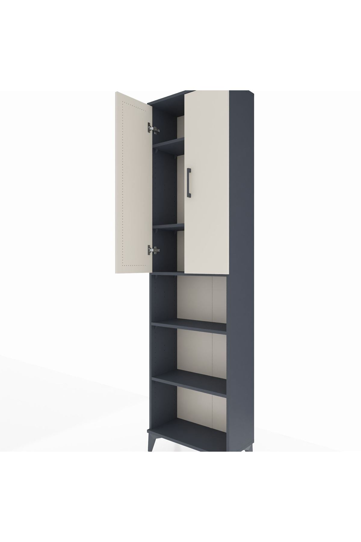 Arges Dolap 5 Raflı 2 Kapaklı 60x30x221 - S29M209V4A