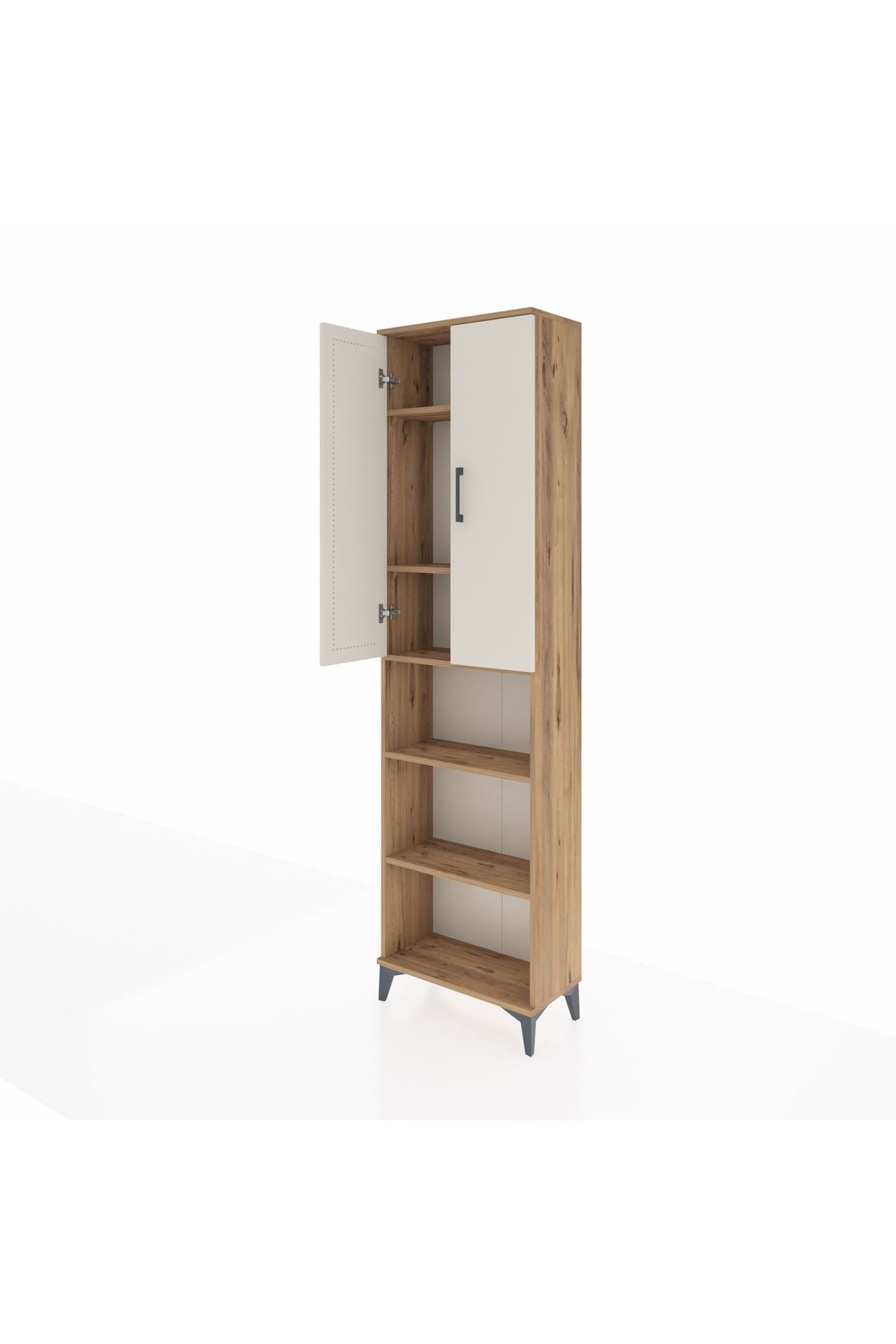 Arges Dolap 5 Raflı 2 Kapaklı 60x30x221 - S29M209V7A
