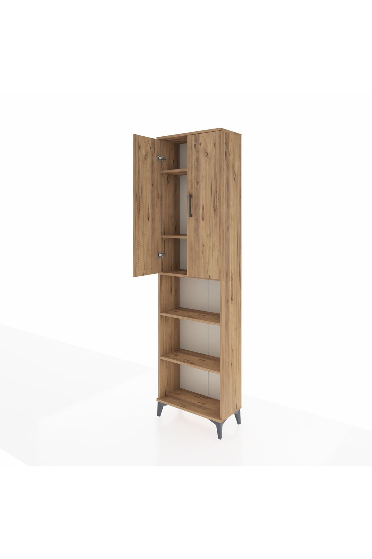 Arges Dolap 5 Raflı 2 Kapaklı 60x30x221 - S29M209V9A