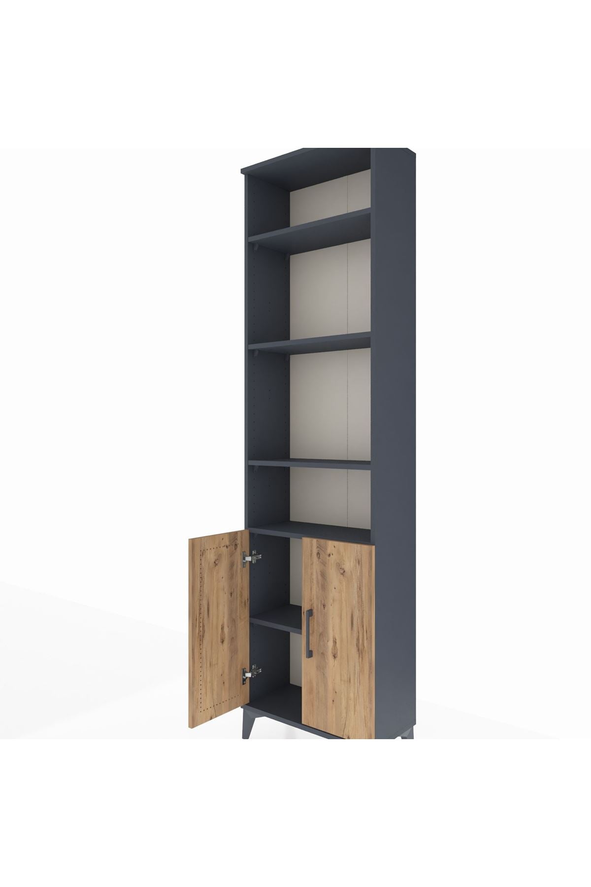 Arges Dolap 5 Raflı 2 Kapaklı 60x30x221 - S29M210V6A