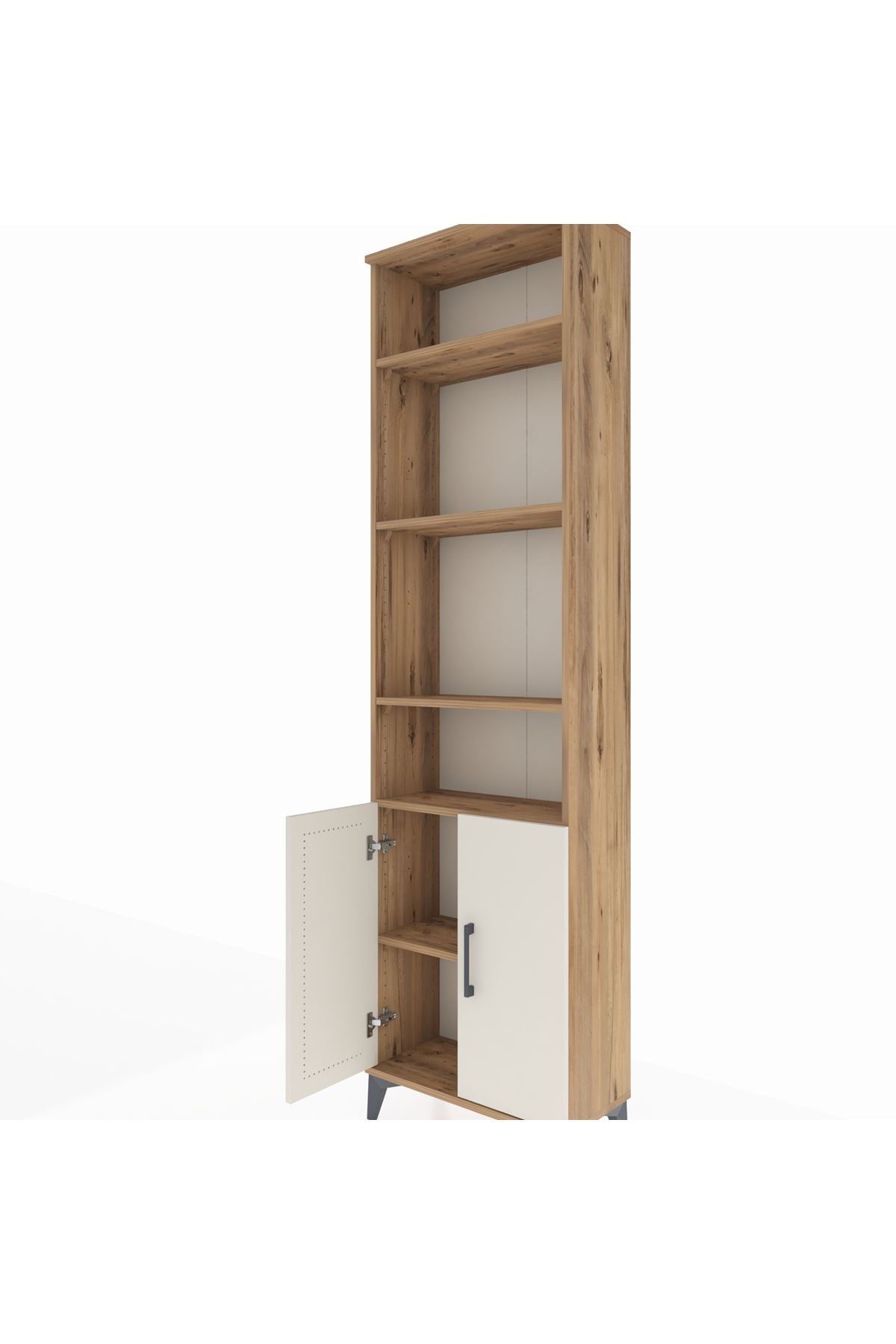 Arges Dolap 5 Raflı 2 Kapaklı 60x30x221 - S29M210V7A