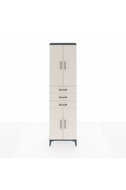 Arges Dolap 4 Raflı 3 Çekmeceli 4 Kapaklı 60x30x221 - S29M212V4A