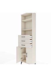 Arges Dolap 4 Raflı 3 Çekmeceli 2 Kapaklı 60x30x221 - S29M214V1A