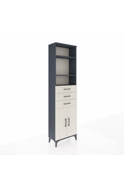 Arges Dolap 4 Raflı 3 Çekmeceli 2 Kapaklı 60x30x221 - S29M214V4A
