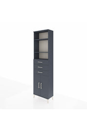 Arges Dolap 4 Raflı 3 Çekmeceli 2 Kapaklı 60x30x221 - S29M214V5A
