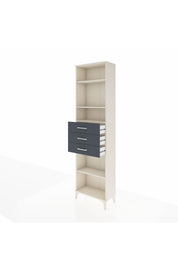 Arges Dolap 4 Raflı 3 Çekmeceli 60x30x221 - S29M215V2A