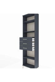 Arges Dolap 4 Raflı 3 Çekmeceli 60x30x221 - S29M215V5A