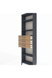 Arges Dolap 4 Raflı 3 Çekmeceli 60x30x221 - S29M215V6A