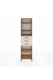 Arges Dolap 4 Raflı 3 Çekmeceli 60x30x221 - S29M215V7A