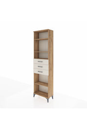 Arges Dolap 4 Raflı 3 Çekmeceli 60x30x221 - S29M215V7A