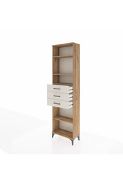 Arges Dolap 4 Raflı 3 Çekmeceli 60x30x221 - S29M215V7A