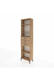 Arges Dolap 4 Raflı 3 Çekmeceli 60x30x221 - S29M215V9A