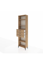 Arges Dolap 4 Raflı 3 Çekmeceli 60x30x221 - S29M215V9A
