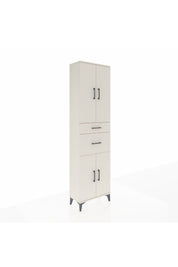 Arges Dolap 4 Raflı 2 Çekmeceli 4 Kapaklı 60x30x221 - S29M216V1A