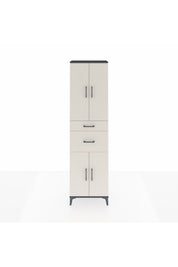 Arges Dolap 4 Raflı 2 Çekmeceli 4 Kapaklı 60x30x221 - S29M216V4A