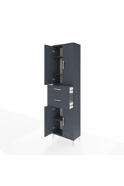 Arges Dolap 4 Raflı 2 Çekmeceli 4 Kapaklı 60x30x221 - S29M216V5A