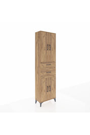 Arges Dolap 4 Raflı 2 Çekmeceli 4 Kapaklı 60x30x221 - S29M216V9A