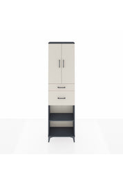Arges Dolap 4 Raflı 2 Çekmeceli 2 Kapaklı 60x30x221 - S29M217V4A