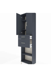 Arges Dolap 4 Raflı 2 Çekmeceli 2 Kapaklı 60x30x221 - S29M217V5A