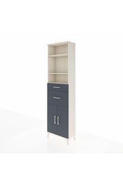 Arges Dolap 4 Raflı 2 Çekmeceli 2 Kapaklı 60x30x221 - S29M218V2A