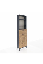 Arges Dolap 4 Raflı 2 Çekmeceli 2 Kapaklı 60x30x221 - S29M218V6A