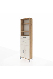 Arges Dolap 4 Raflı 2 Çekmeceli 2 Kapaklı 60x30x221 - S29M218V7A
