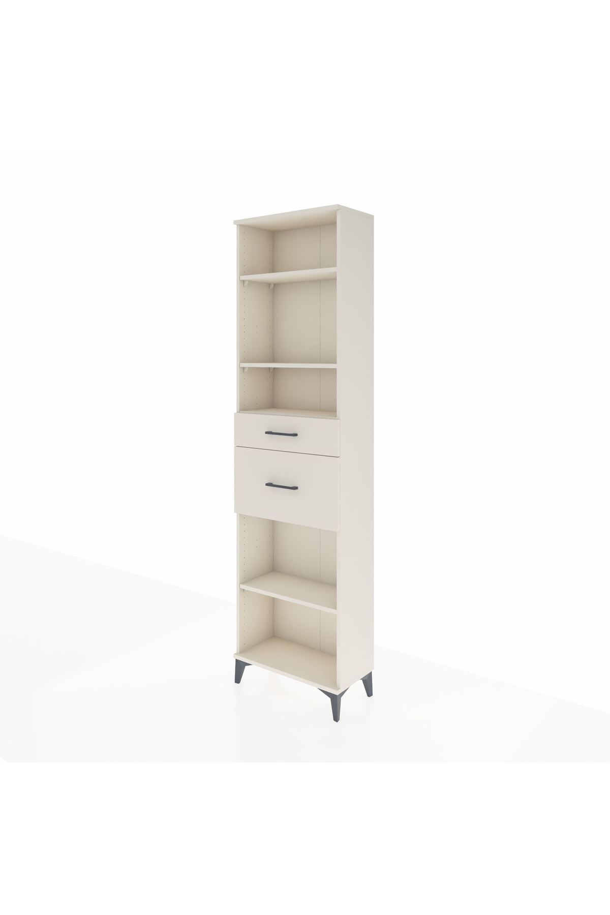 Arges Dolap 4 Raflı 2 Çekmeceli 60x30x221 - S29M219V1A