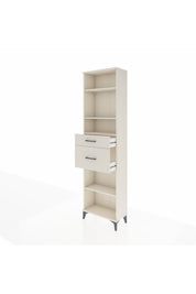 Arges Dolap 4 Raflı 2 Çekmeceli 60x30x221 - S29M219V1A