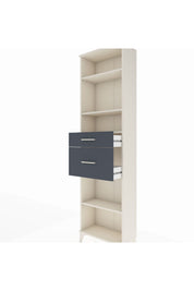 Arges Dolap 4 Raflı 2 Çekmeceli 60x30x221 - S29M219V2A