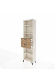 Arges Dolap 4 Raflı 2 Çekmeceli 60x30x221 - S29M219V3A