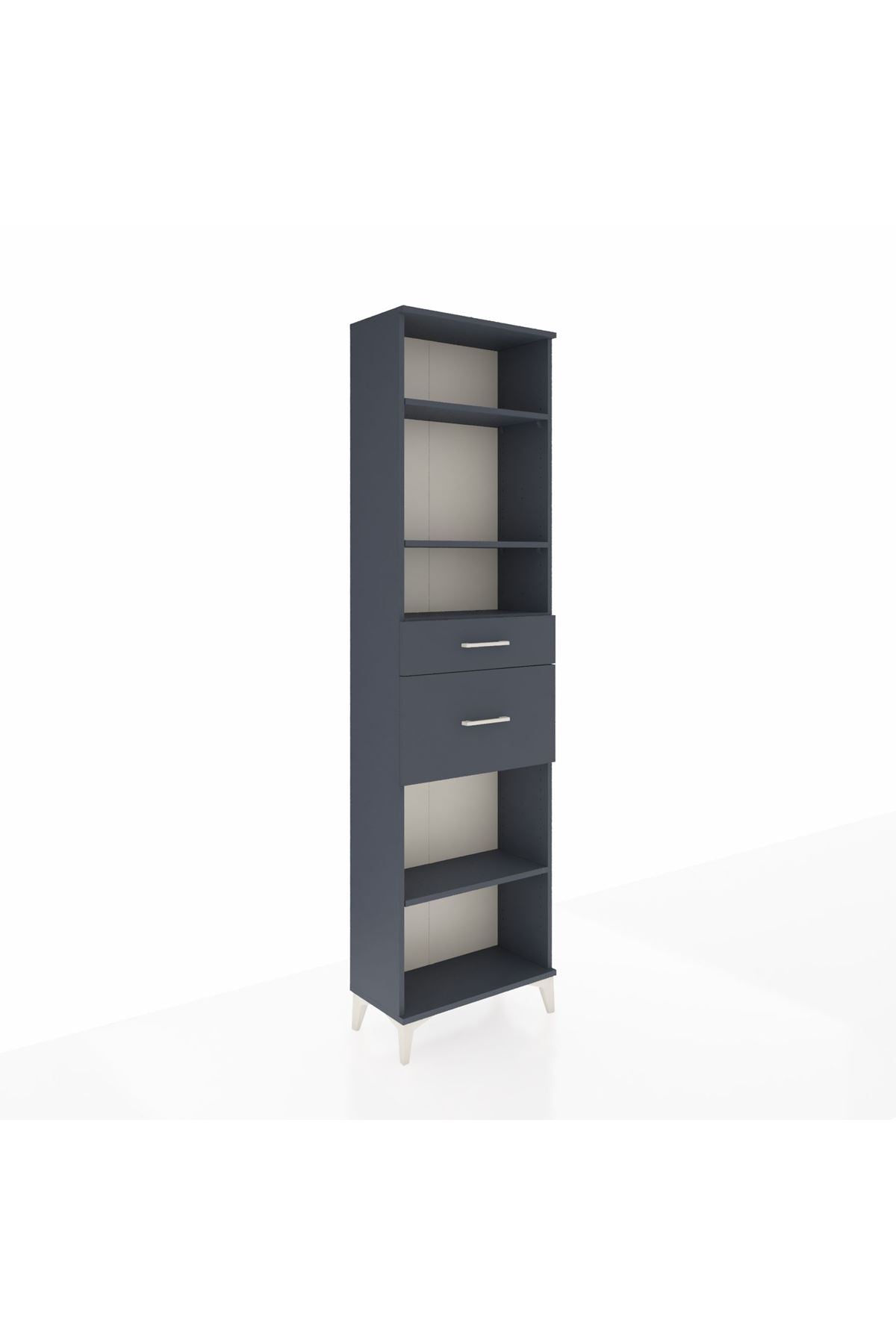 Arges Dolap 4 Raflı 2 Çekmeceli 60x30x221 - S29M219V5A