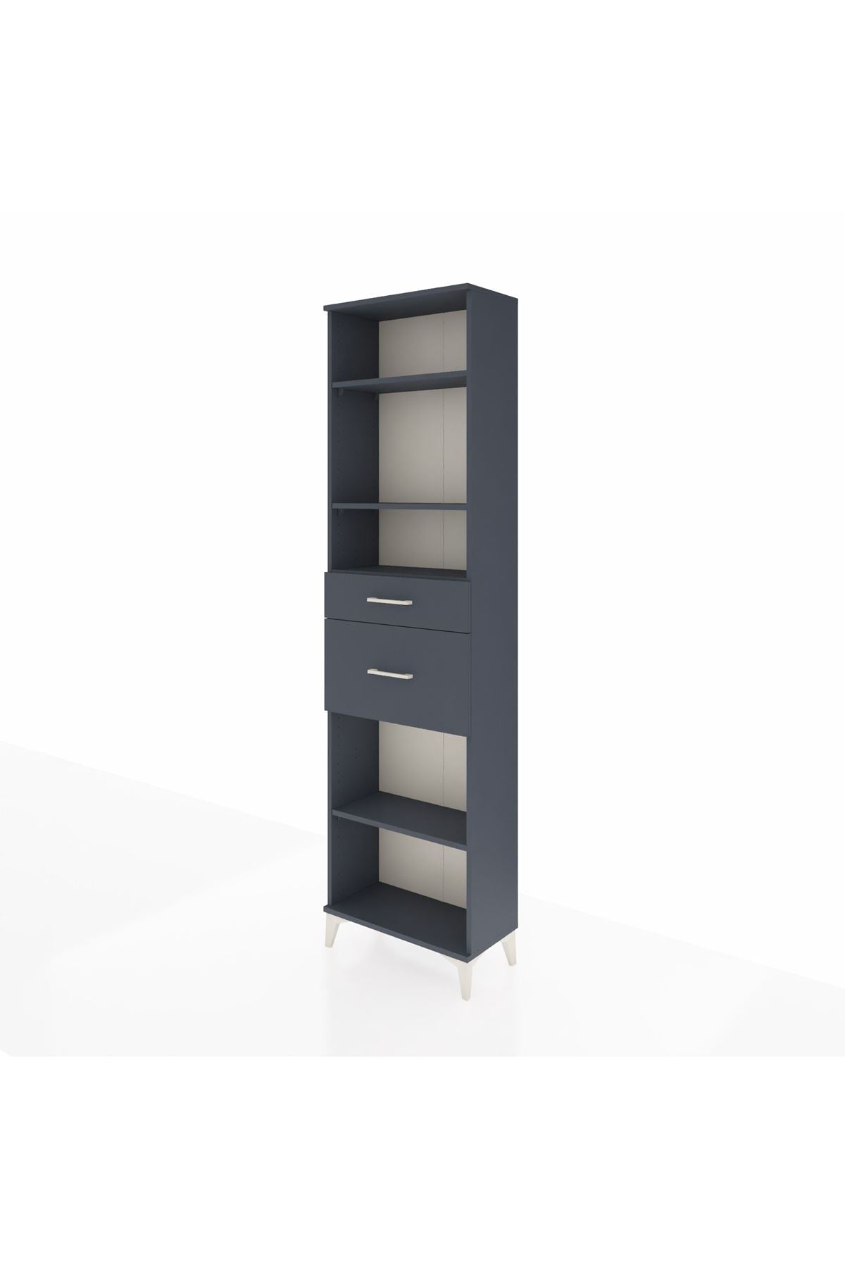 Arges Dolap 4 Raflı 2 Çekmeceli 60x30x221 - S29M219V5A