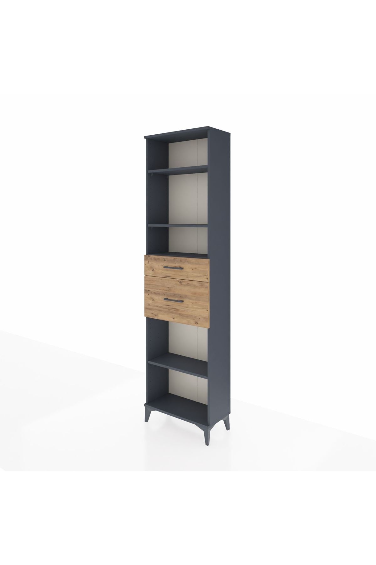 Arges Dolap 4 Raflı 2 Çekmeceli 60x30x221 - S29M219V6A