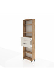 Arges Dolap 4 Raflı 2 Çekmeceli 60x30x221 - S29M219V7A