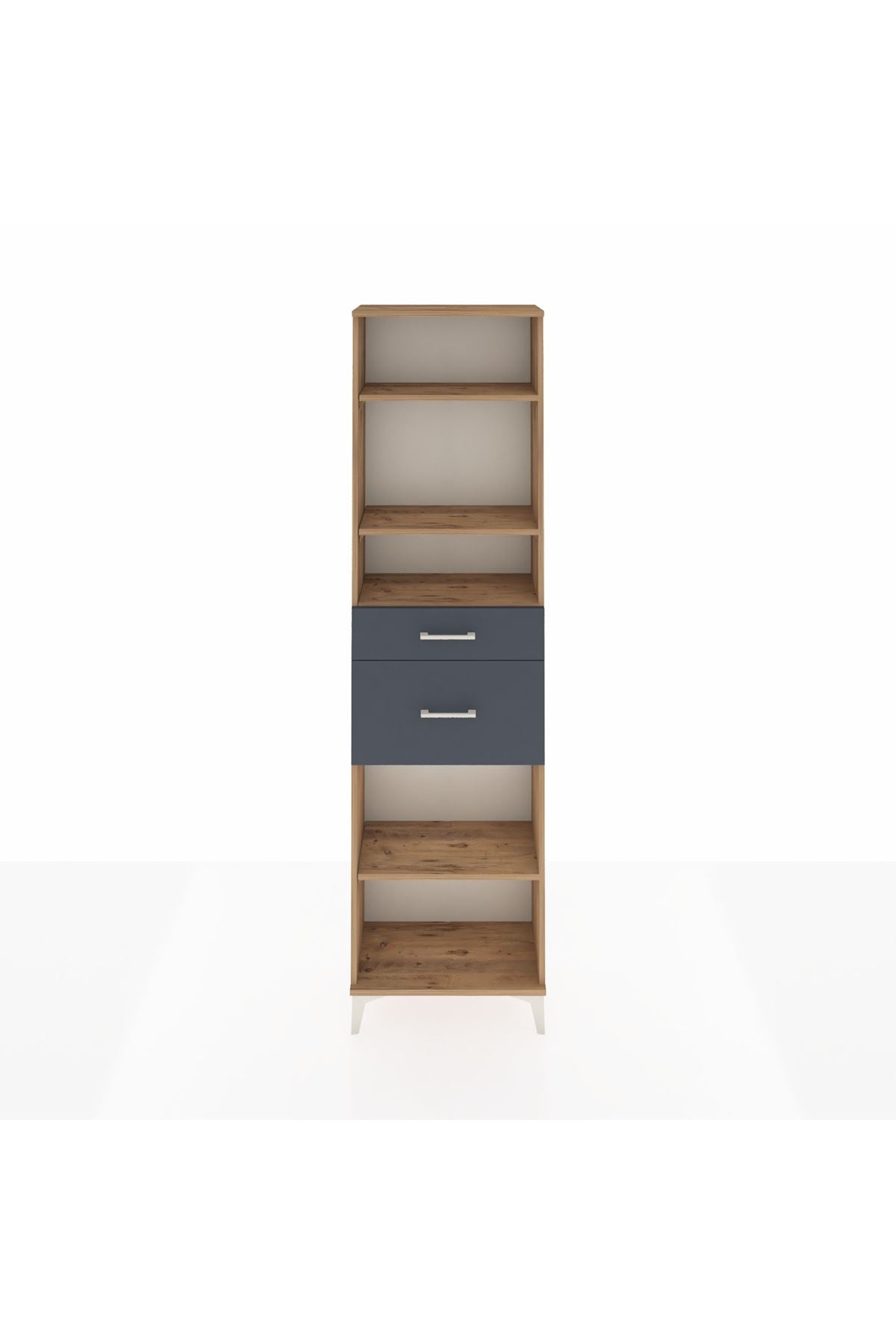 Arges Dolap 4 Raflı 2 Çekmeceli 60x30x221 - S29M219V8A