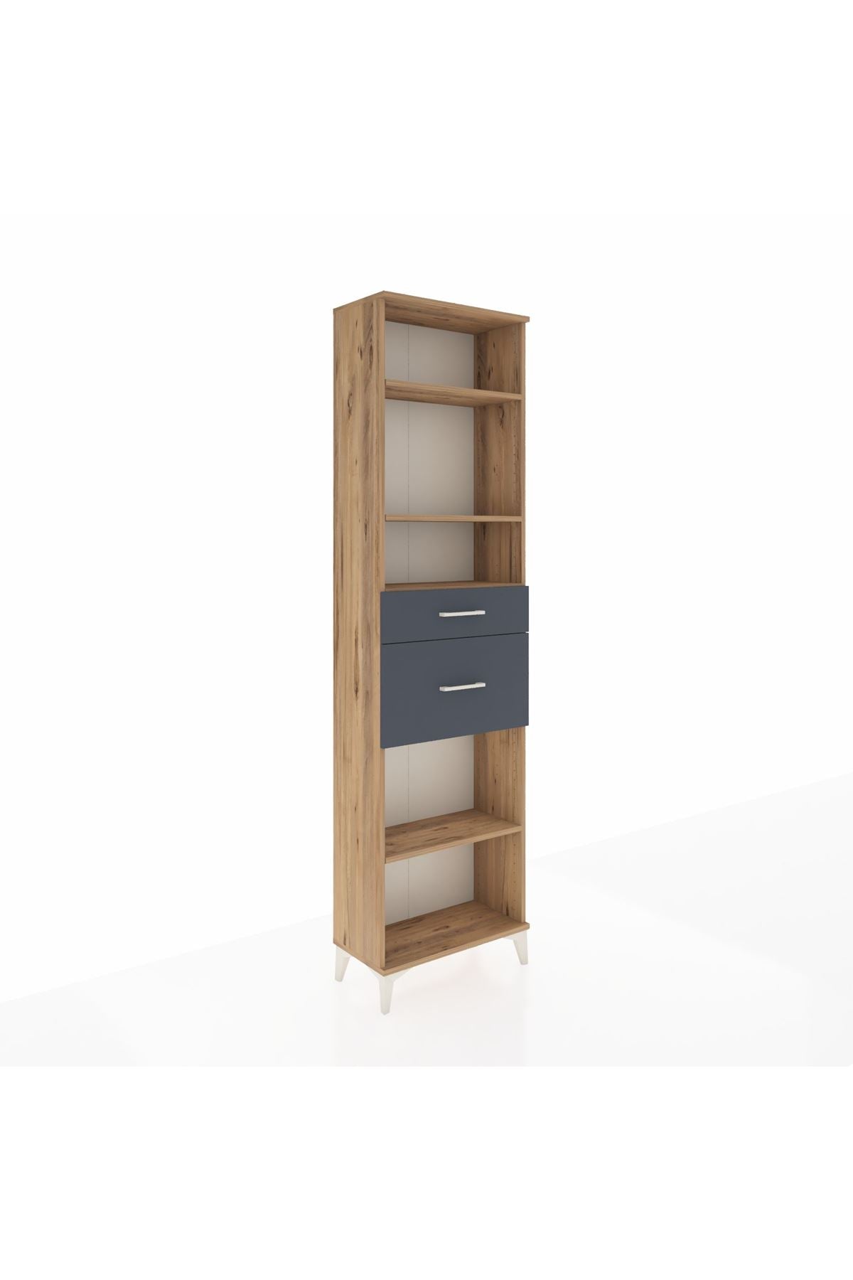 Arges Dolap 4 Raflı 2 Çekmeceli 60x30x221 - S29M219V8A