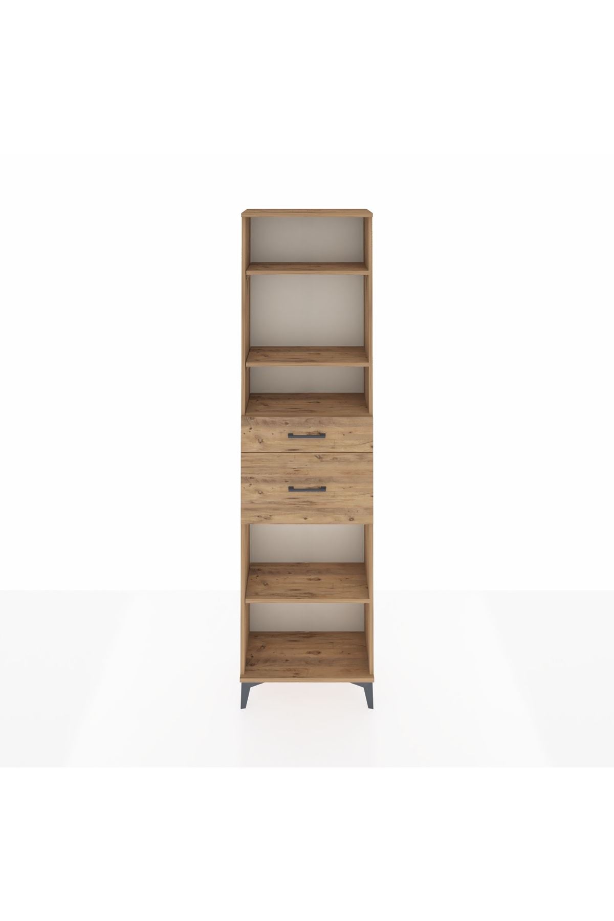 Arges Dolap 4 Raflı 2 Çekmeceli 60x30x221 - S29M219V9A