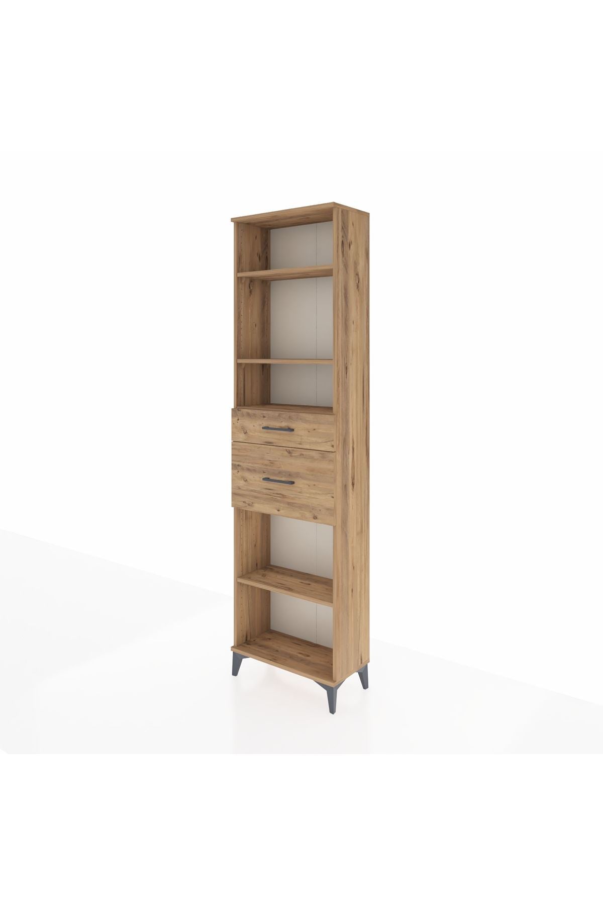 Arges Dolap 4 Raflı 2 Çekmeceli 60x30x221 - S29M219V9A
